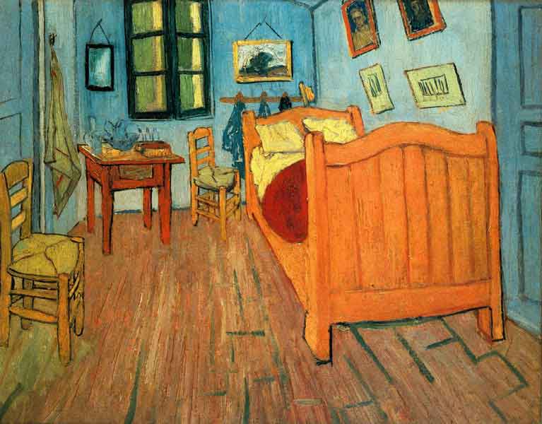 Vincent van Gogh - Hayatı ve Sanatı Yatak Odası, 1888