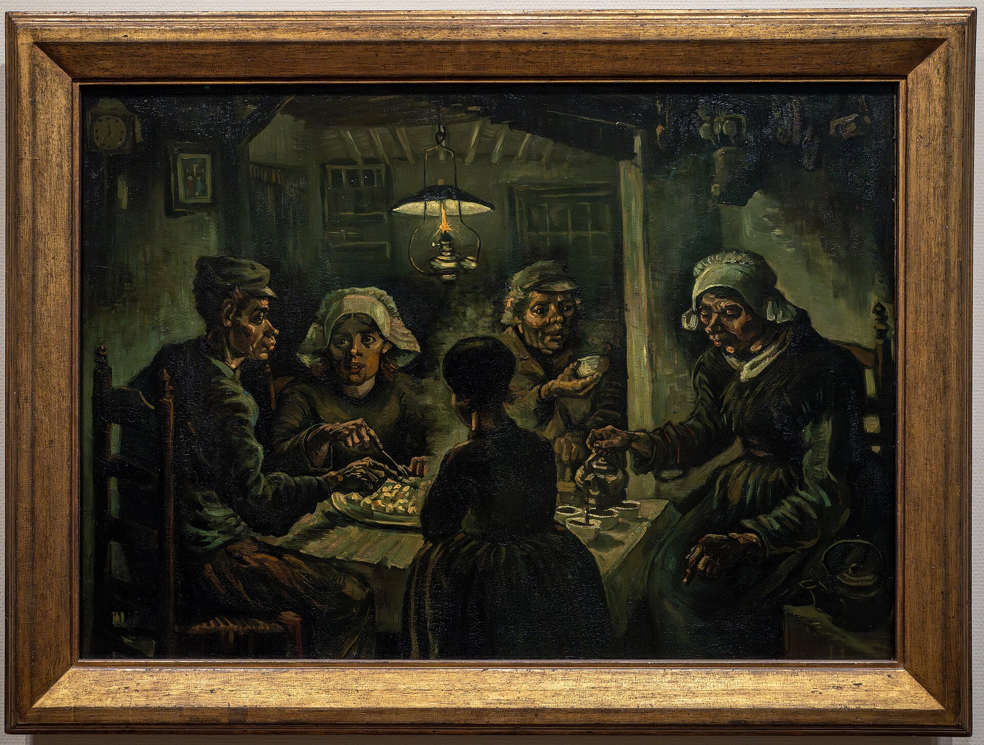 Vincent van Gogh - Hayatı ve Sanatı Patates Yiyenler, 1885