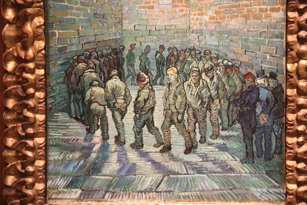 Vincent van Gogh - Hayatı ve Sanatı Hapishane Avlusu, (Gustave Doré’den esinle), 1890
