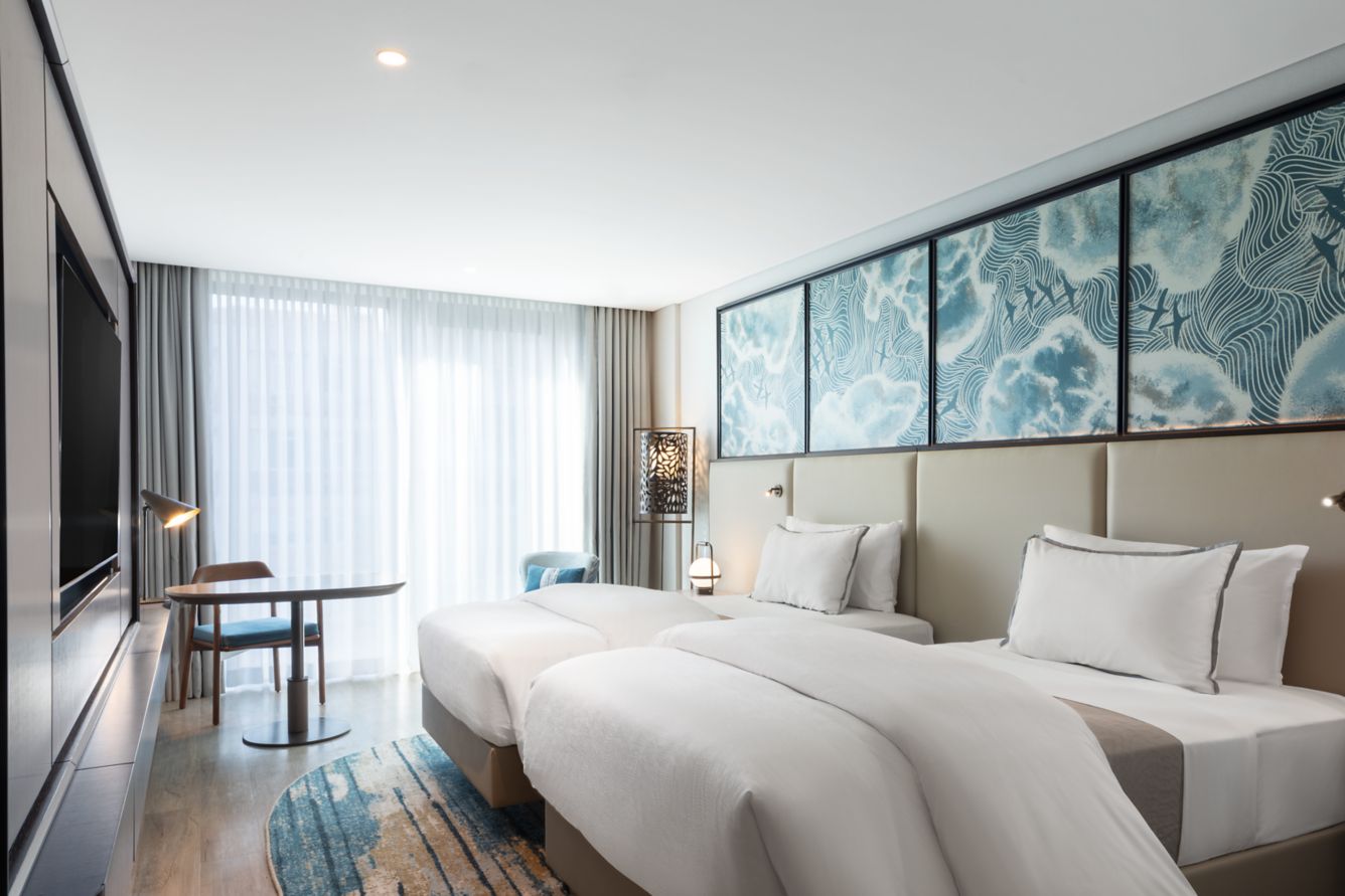 Westin İstanbul Nişantaşı otel deluxe oda tamamlanmış uygulama fotoğrafı