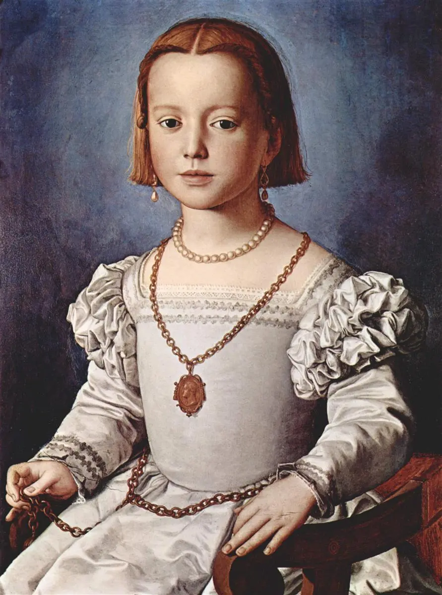 Agnolo Bronzino, Bia de’ Medici’nin Portresi (y. 1542)