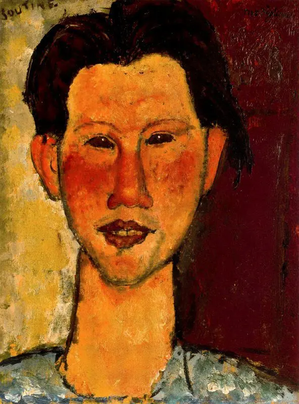 Amedeo Modigliani, Chaim Soutine’in Portresi (1915)