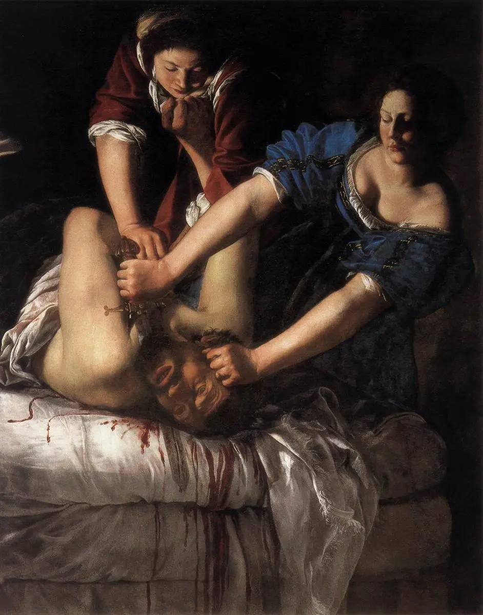 Artemisia Gentileschi, Holofernes’in Başını Kesen Judith (y. 1612–1613)