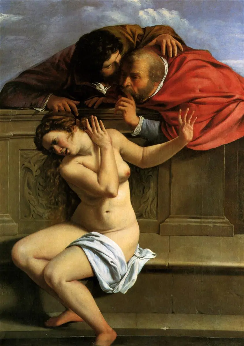 Artemisia Gentileschi, Susanna ve İhtiyarlar (1610)