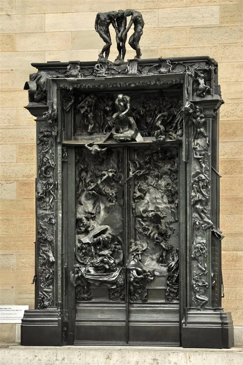 Auguste Rodin, Cehennem Kapısı (1880–1917)