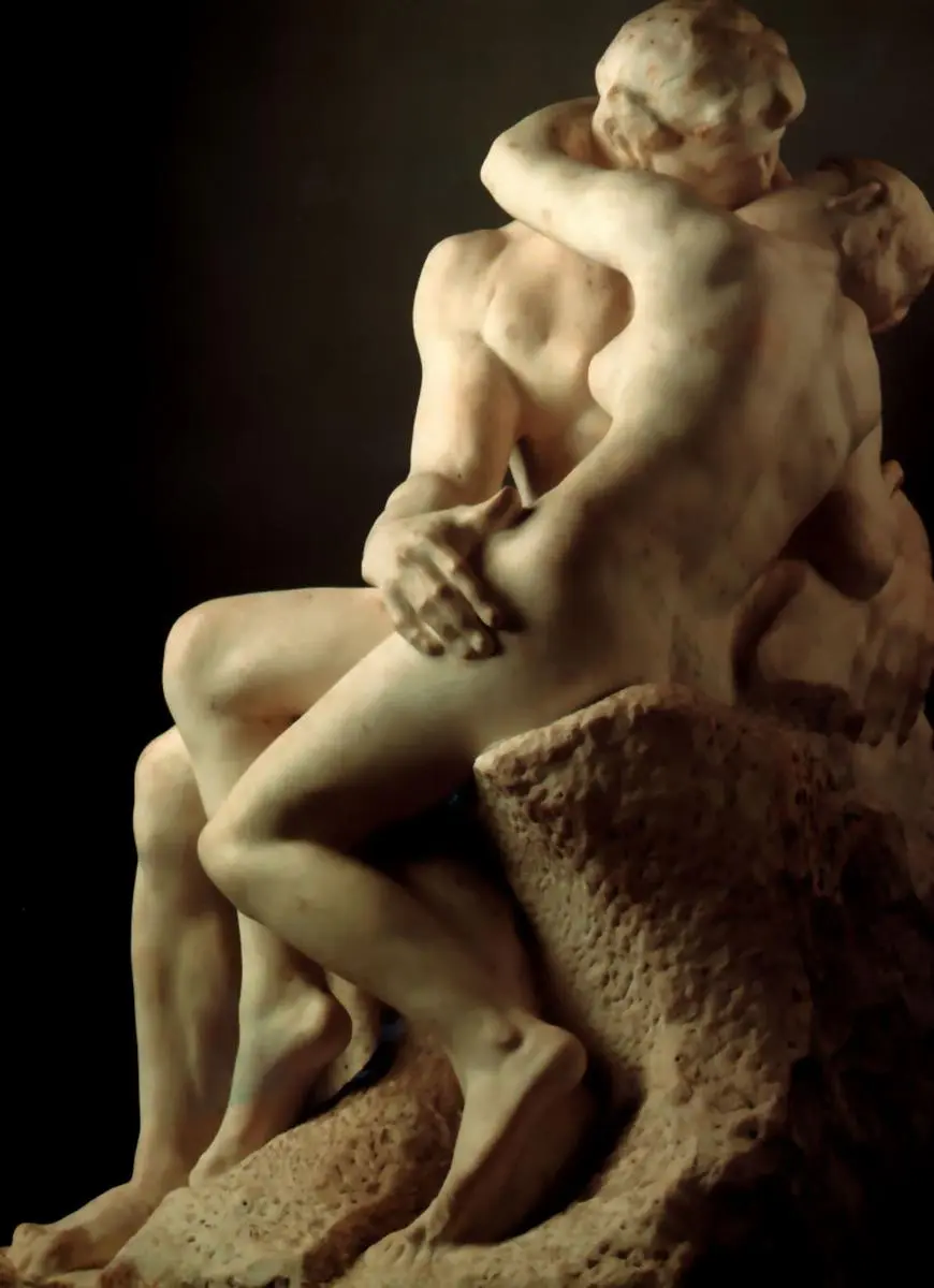 Auguste Rodin, Öpücük (1882)