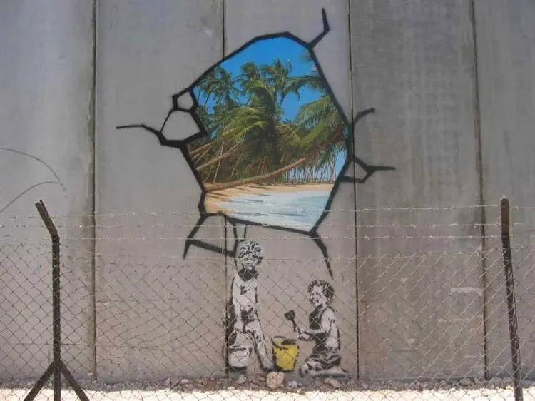 Banksy, Bethlehem (2005)
