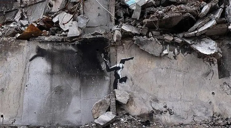 Banksy, Borodyanka, Tsentralna 253 (2022)