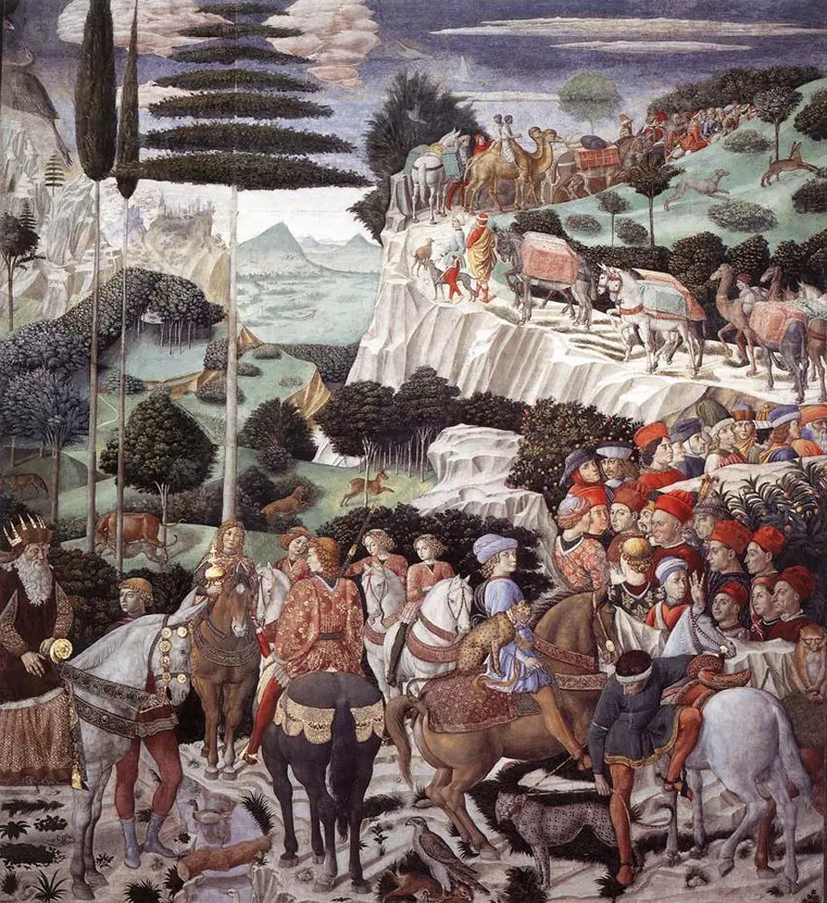 Benozzo Gozzoli, Müneccimlerin Alayı (Yaşlı Kral) (1459–1461)