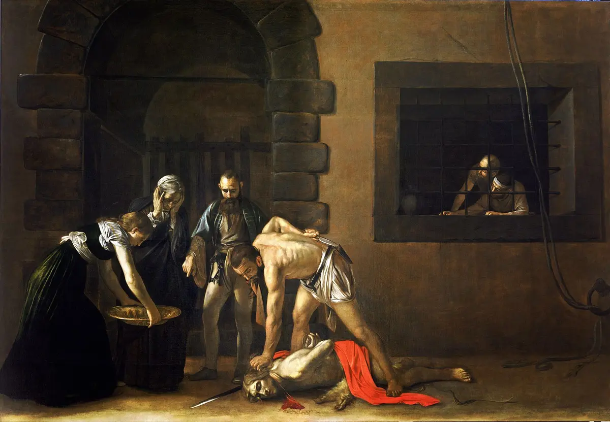 Caravaggio, Vaftizci Yahya’nın Başının Kesilişi (1608)