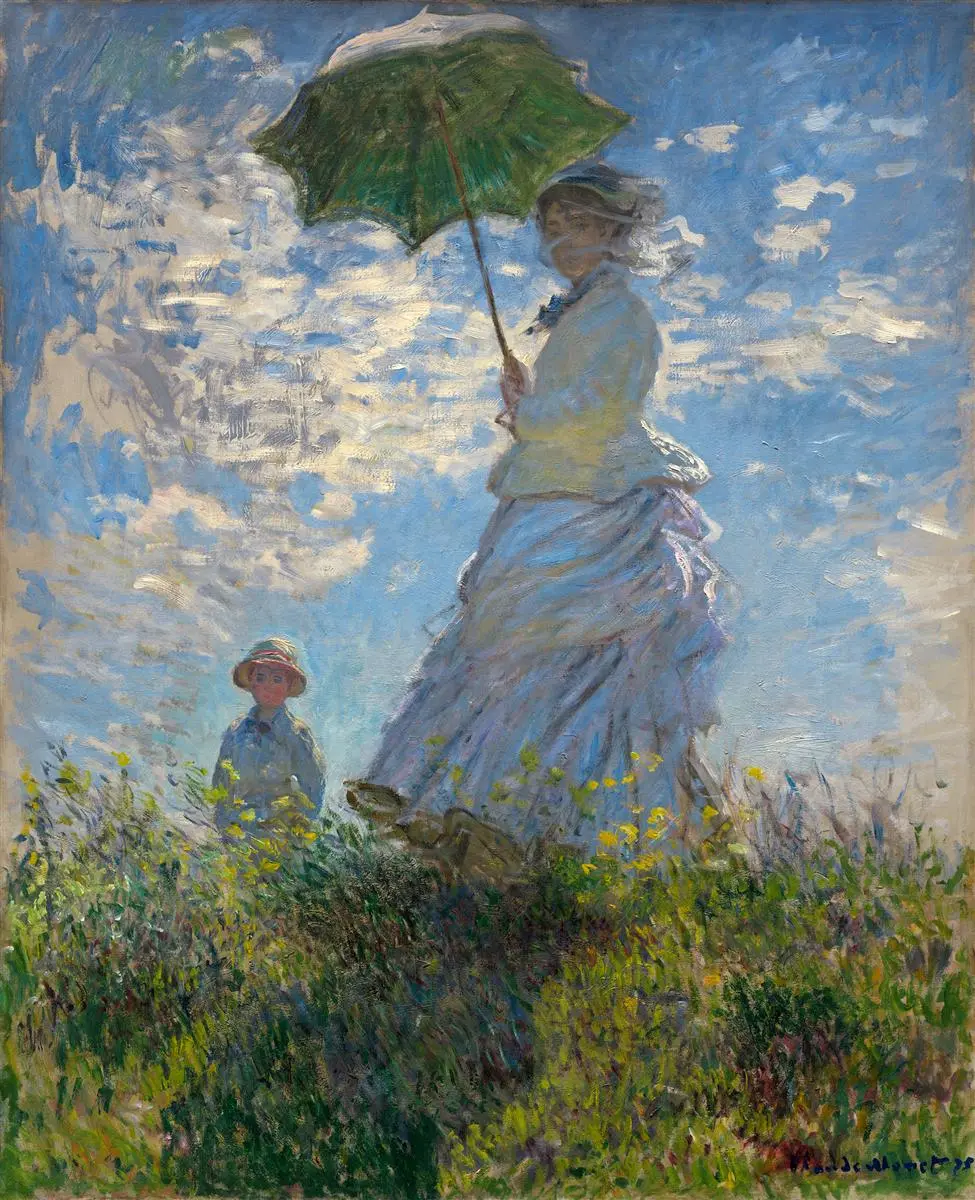 Claude Monet, Gezinti: Şemsiyeli Kadın (1875)