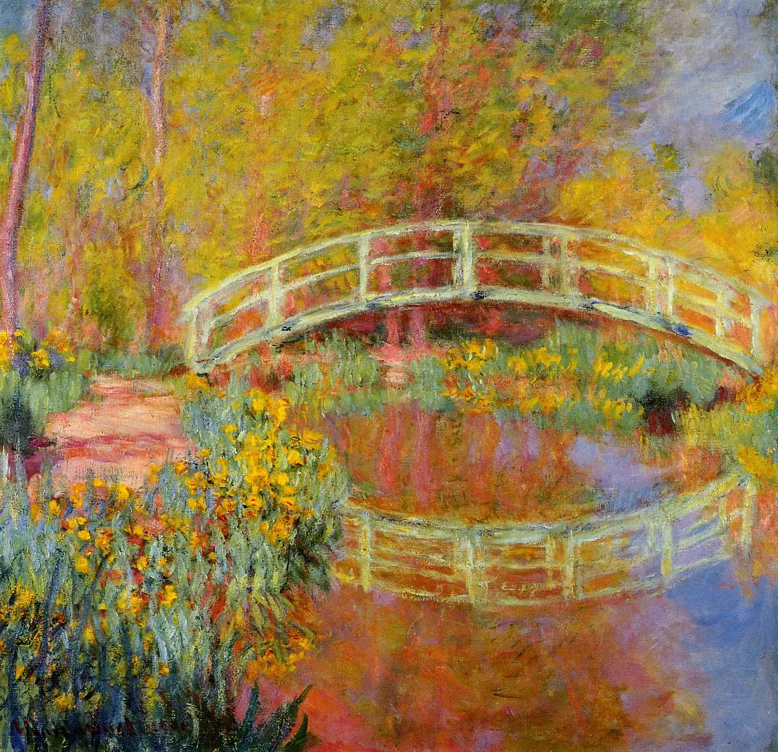 Claude Monet, Japon Köprüsü (1896)
