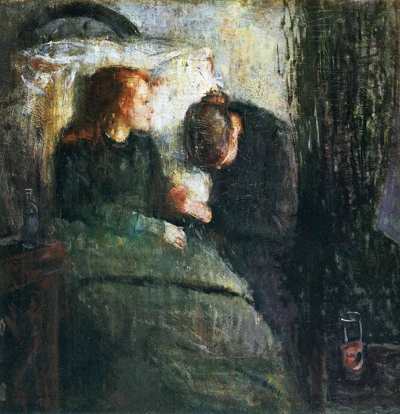 Edvard Munch, Hasta Çocuk (1885–1886)