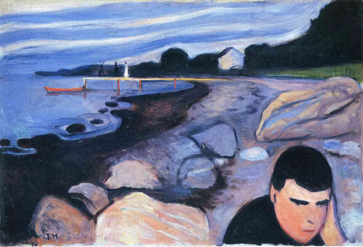 Edvard Munch, Melankoli (1892)