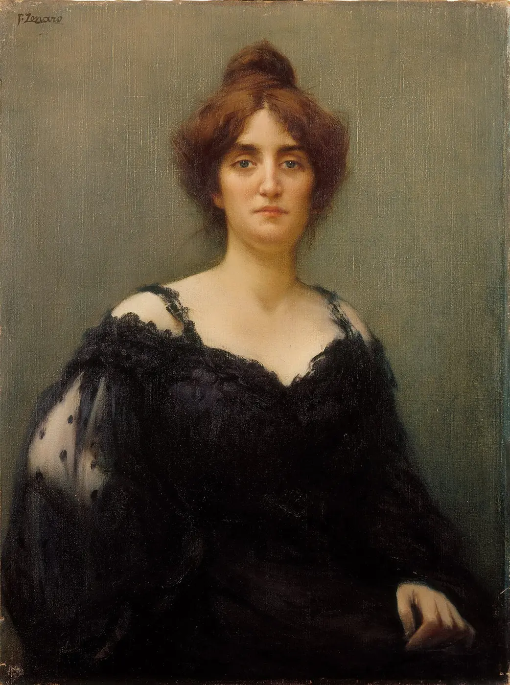 Fausto Zonaro, Eşim Elisa (1904)