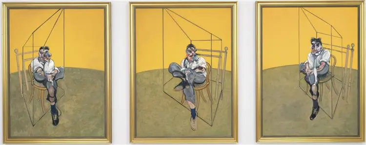 Francis Bacon, Lucian Freud Üzerine Üç Çalışma (1969)