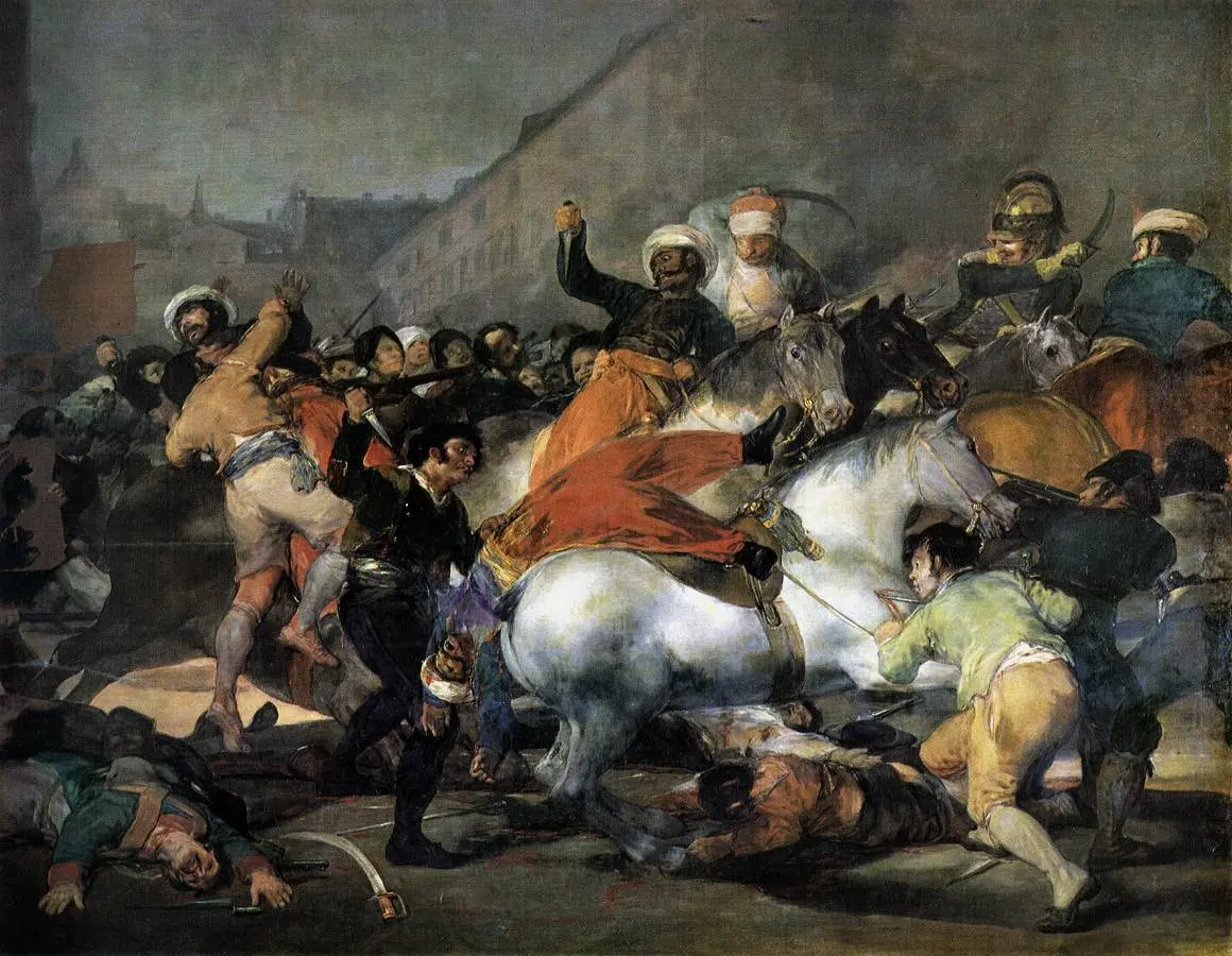 Francisco Goya, 2 Mayıs 1808: Memlükların Hücumu (1814)