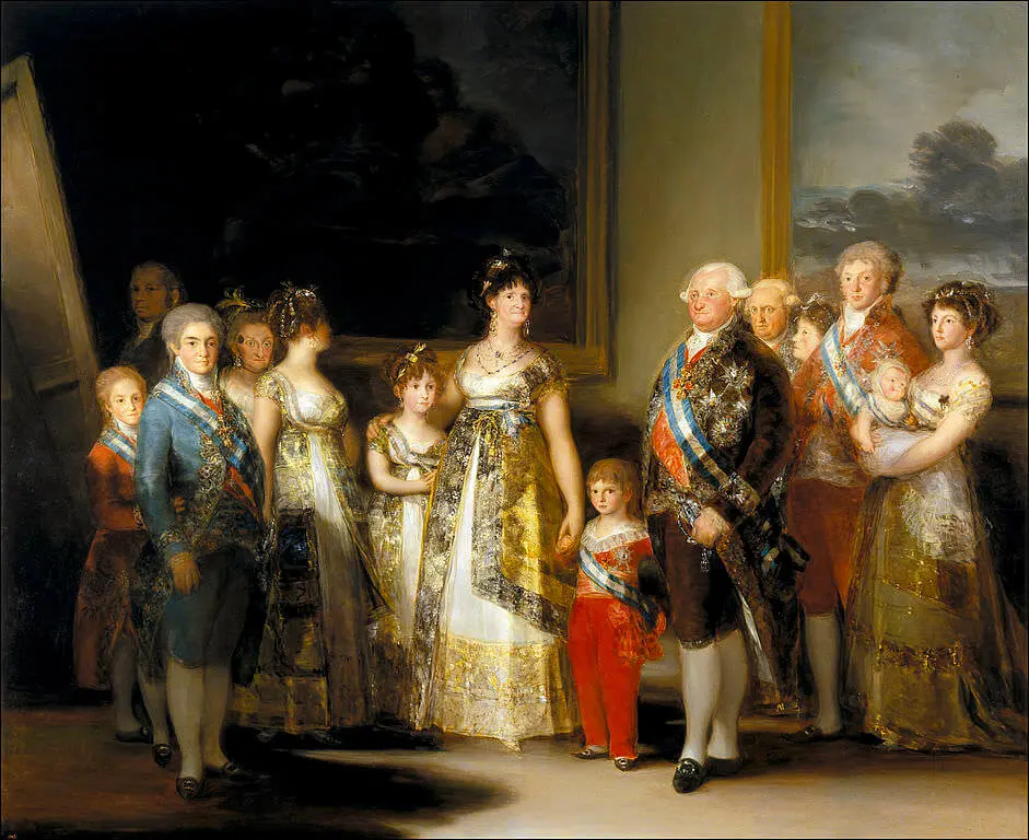 Francisco Goya, IV. Carlos ve Ailesi (1800)
