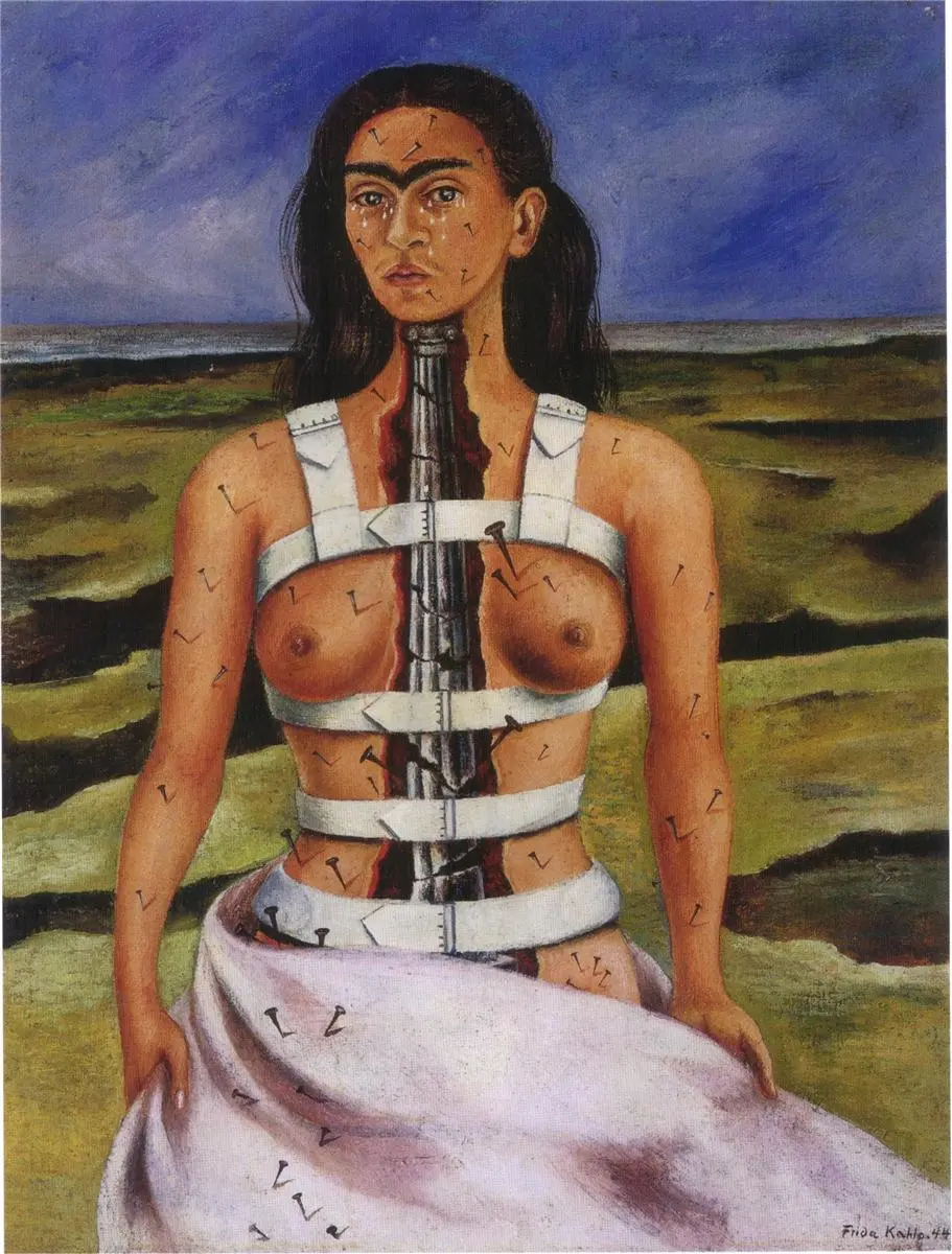 Frida Kahlo, Kırık Sütun (1944)