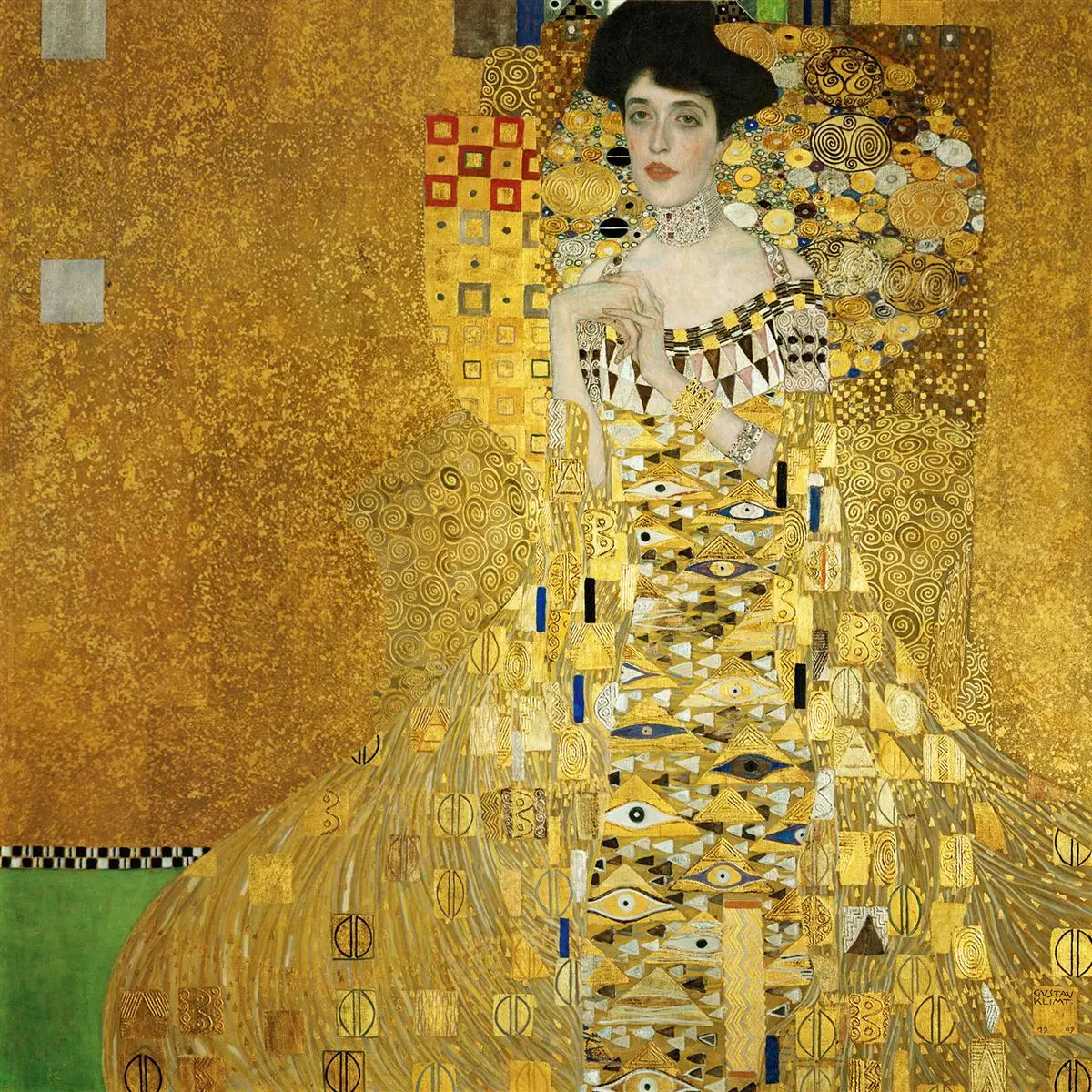 Gustav Klimt, Adele Bloch-Bauer’in Portresi I (1907)