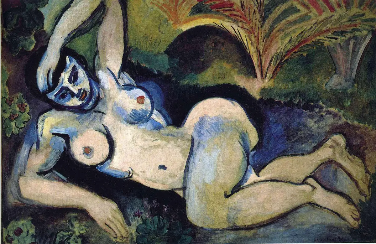 Henri Matisse, Mavi Çıplak (Biskra Hatırası) (1907)