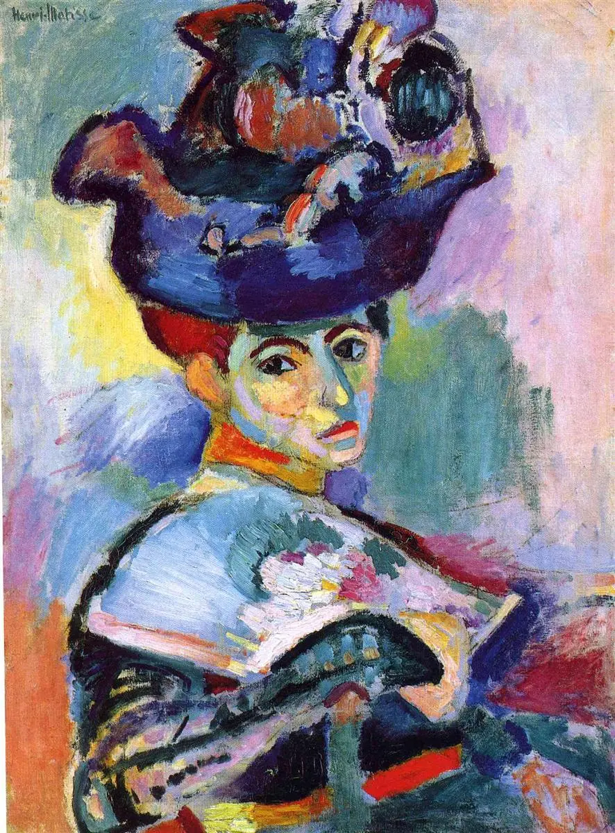 Henri Matisse, Şapkalı Kadın (1905)