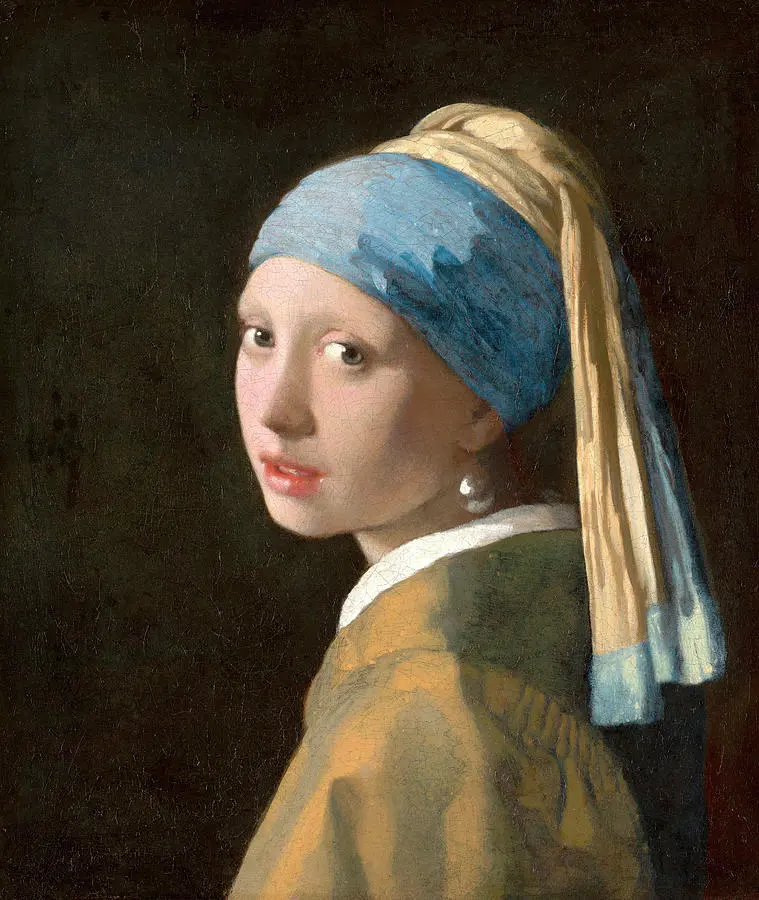 Johannes Vermeer, İnci Küpeli Kız (y. 1665)