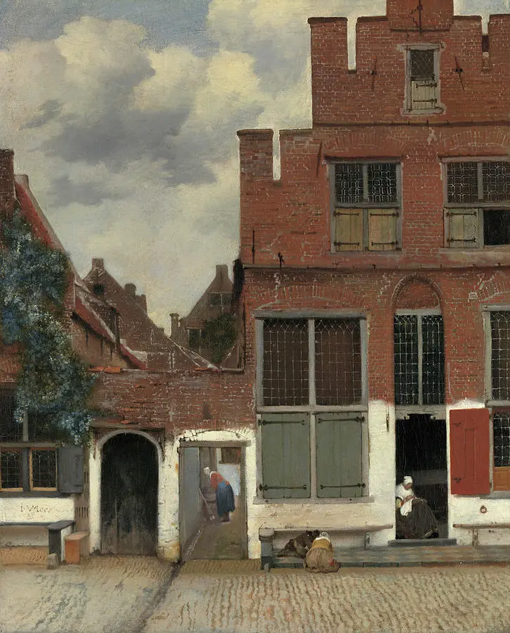 Johannes Vermeer, Küçük Sokak (y. 1658)