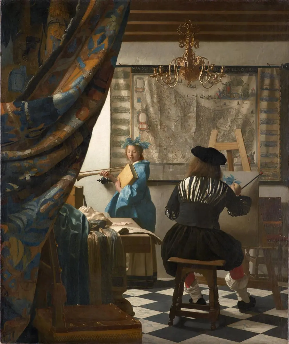 Johannes Vermeer, Resim Sanatı (y. 1666–1668)