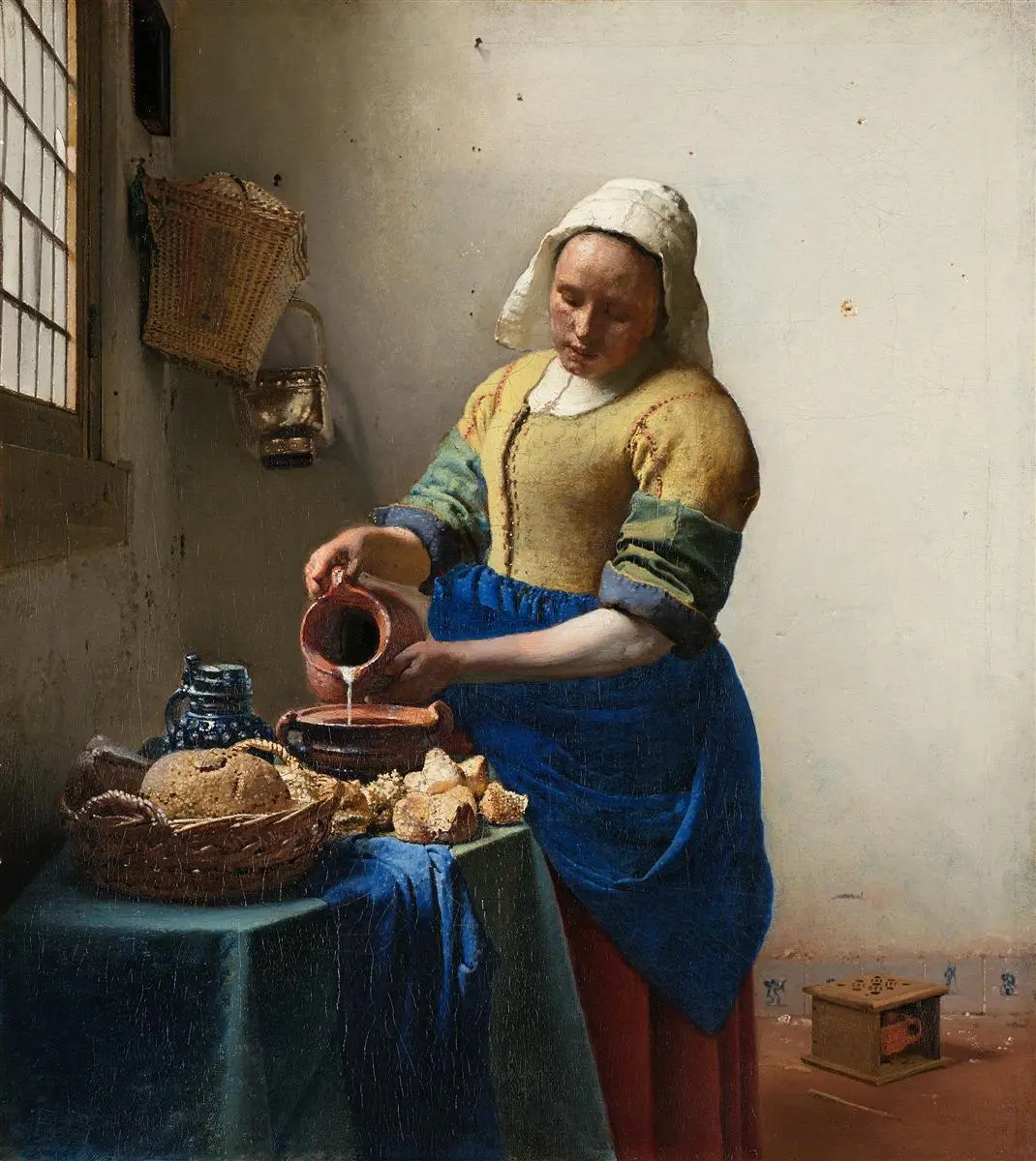 Johannes Vermeer, Süt Döken Kadın (y. 1658–1660)