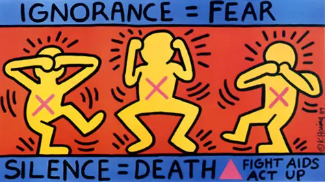 Keith Haring, Bilgisizlik = Korku (1989)