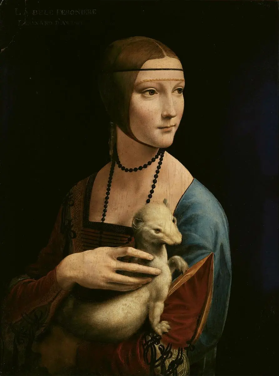 Leonardo da Vinci, Kakımlı Kadın (y. 1489–1491)