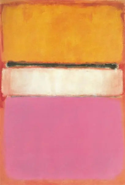 Mark Rothko, Beyaz Merkez (Gül Üzerinde Sarı, Pembe ve Lavanta) (1950)