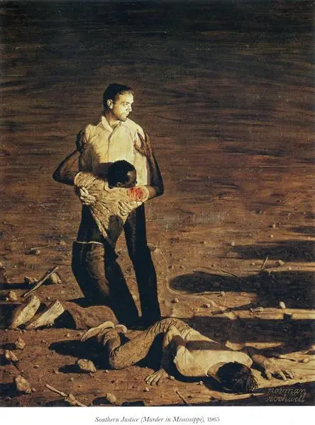 Norman Rockwell, Güney Adaleti (Mississippi’de Cinayet) (1965)