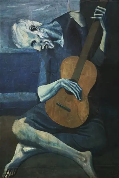 Pablo Picasso, Yaşlı Gitarist (1903–1904)