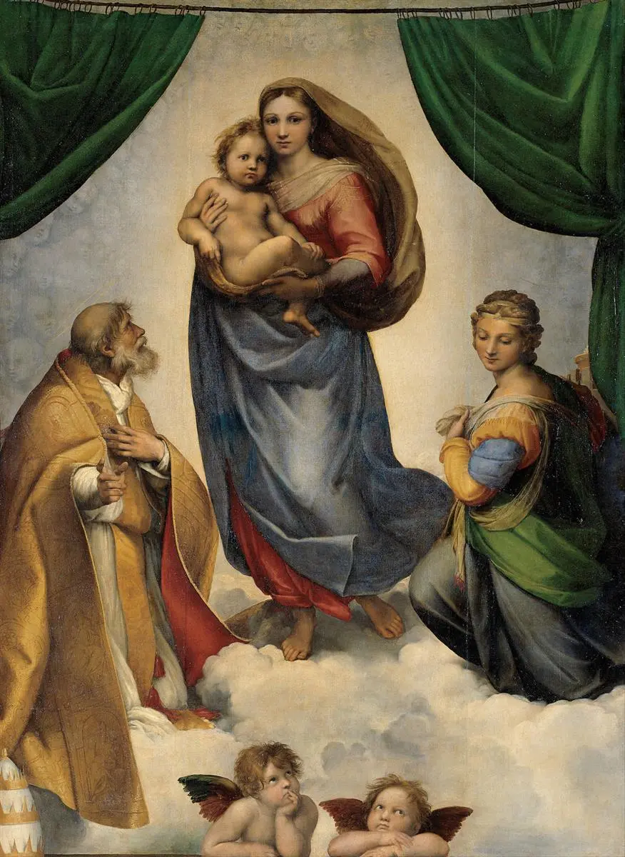 Raffaello, Sistina Madonnası (y. 1512–1513)
