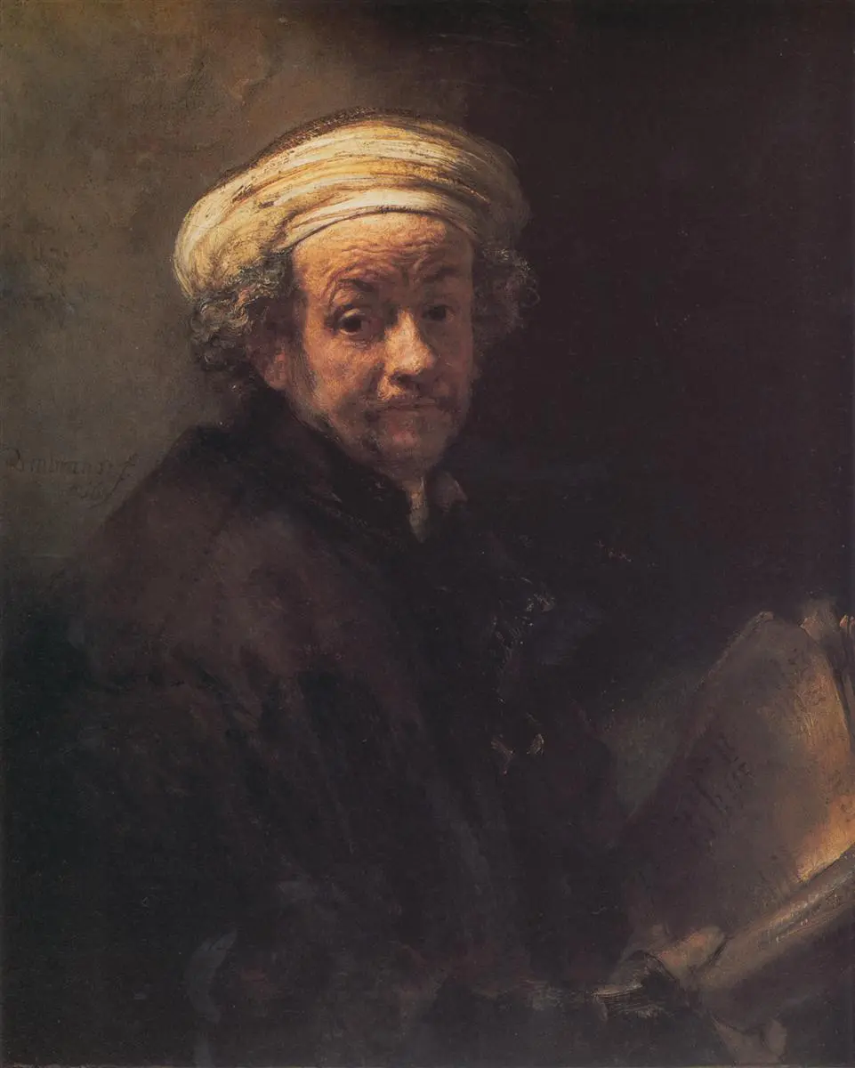 Rembrandt, Havari Pavlus Olarak Otoportre (1661)
