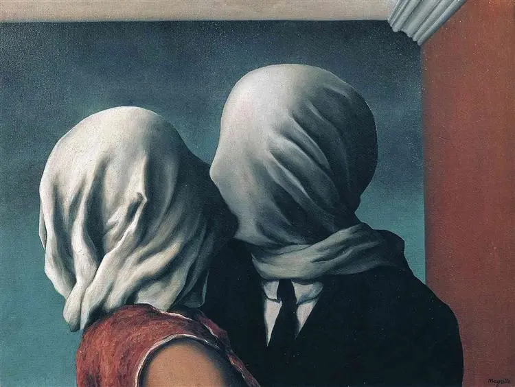 René Magritte, Âşıklar (1928)