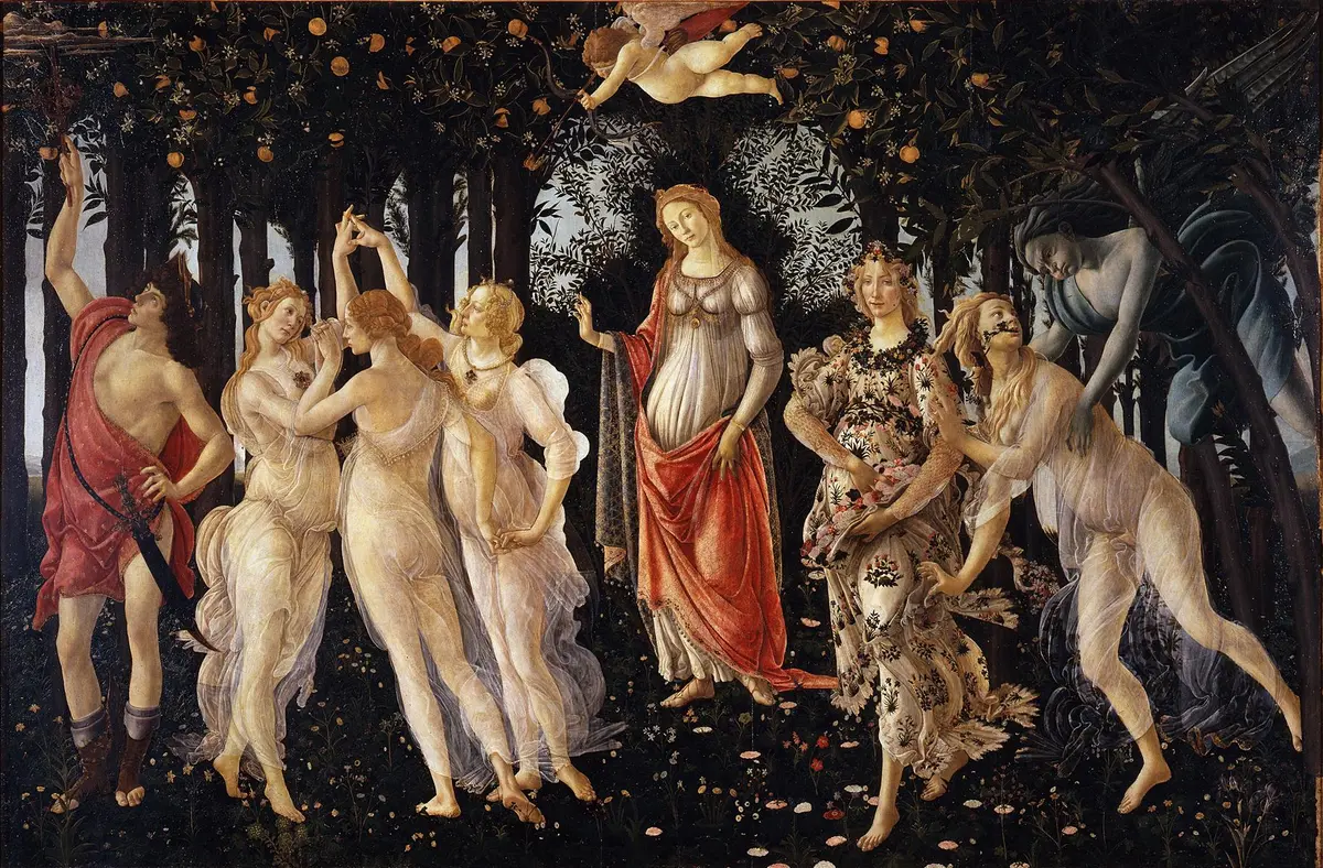 Sandro Botticelli, İlkbahar (Primavera) (y. 1480)