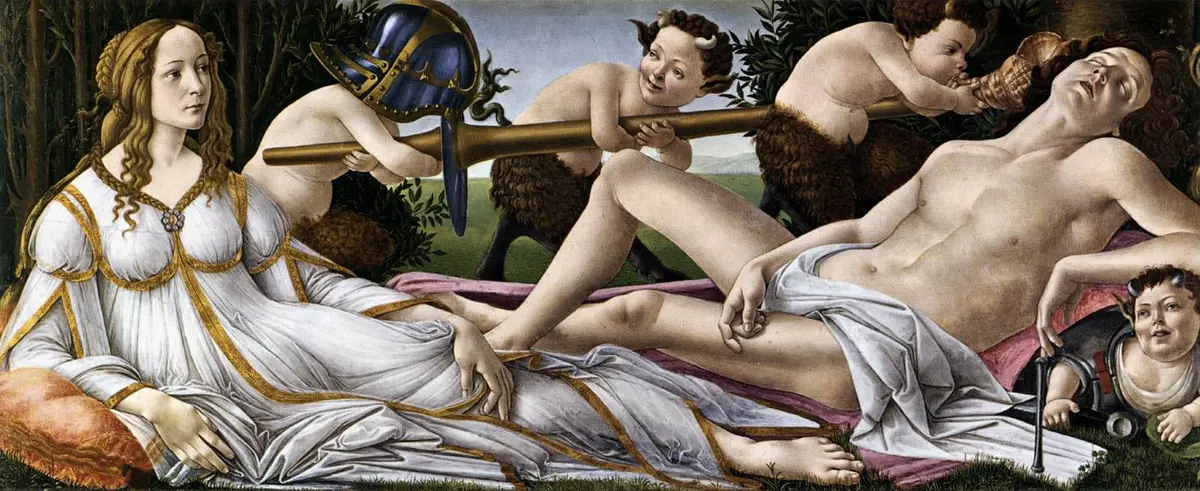 Sandro Botticelli, Venüs ve Mars (y. 1485)