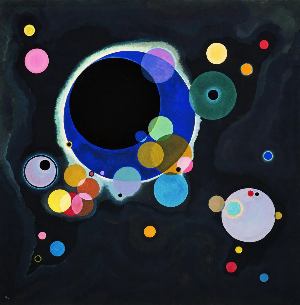 Wassily Kandinsky, Birkaç Daire (1926)