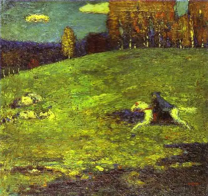 Wassily Kandinsky, Mavi Süvari (1903)