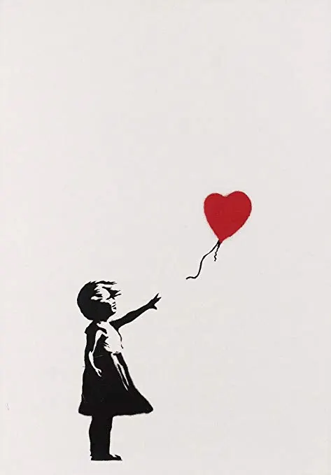 Banksy, Balonlu Kız (2002’den itibaren)