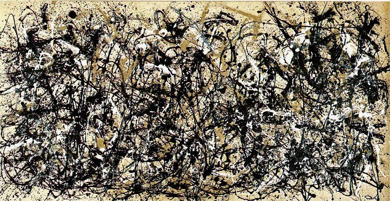 Jackson Pollock, Sonbahar Ritmi (Number 30) (1950)