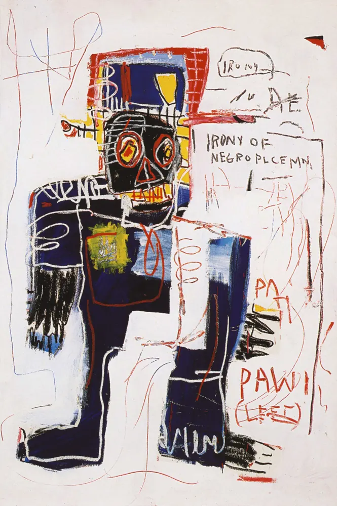 Jean-Michel Basquiat, Zenci Polisin İronisi (1981)
