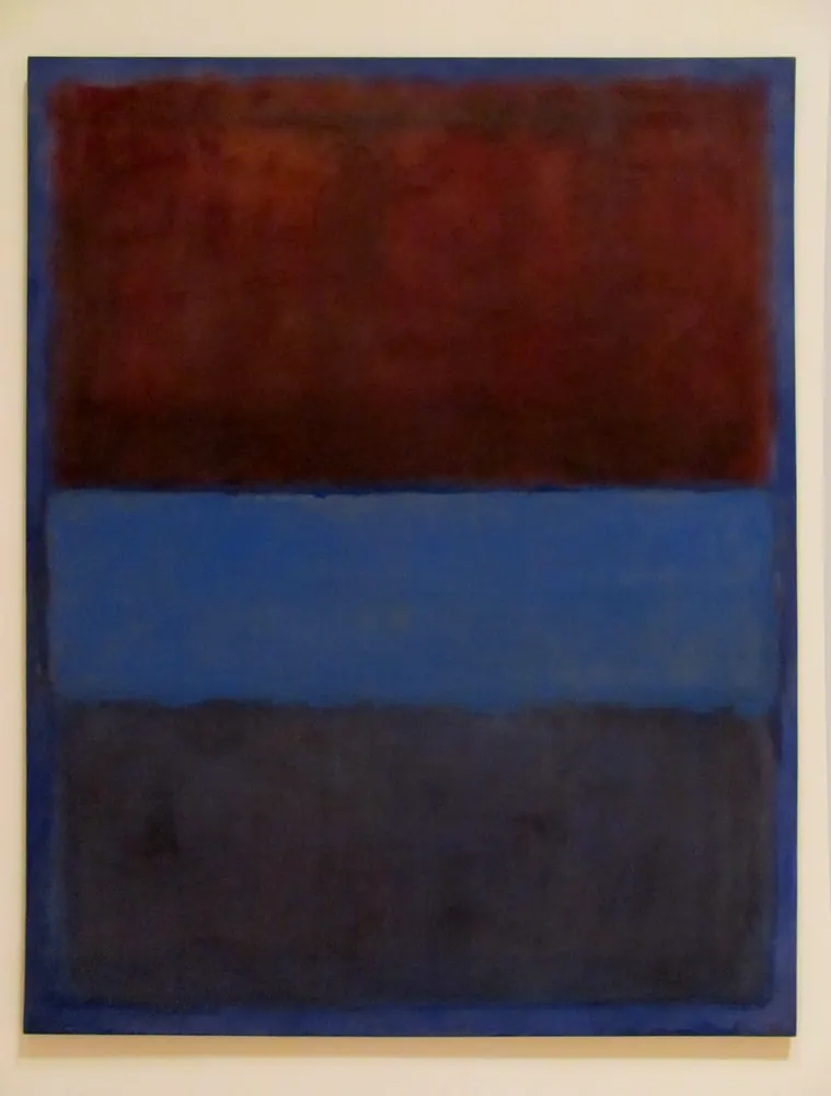 Mark Rothko, No. 61 (Pas ve Mavi) (1953)